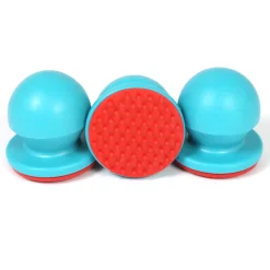 6 Easy Grip Mark Making Stamps & Paint Brushes