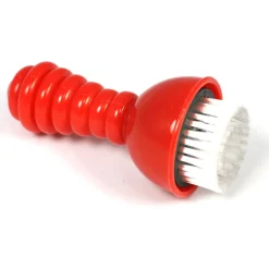 4 Easy Grip Plastic & Patterned Brushes