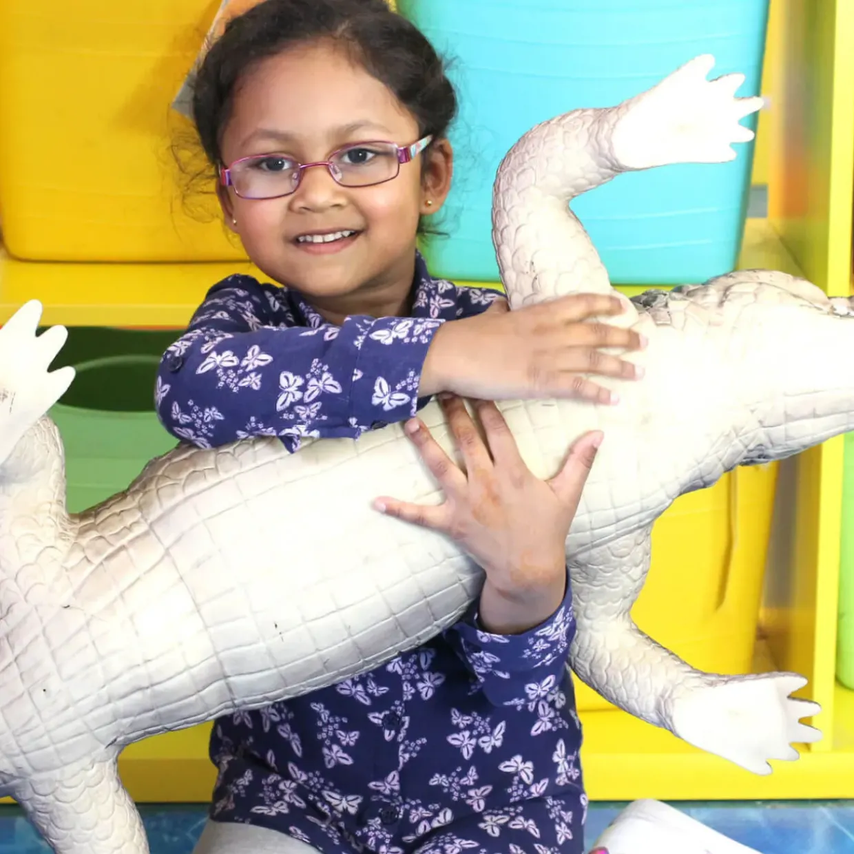 2 Large Crocodile Toys - 47 & 20 inch