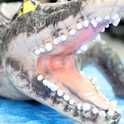 2 Large Crocodile Toys - 47 & 20 inch