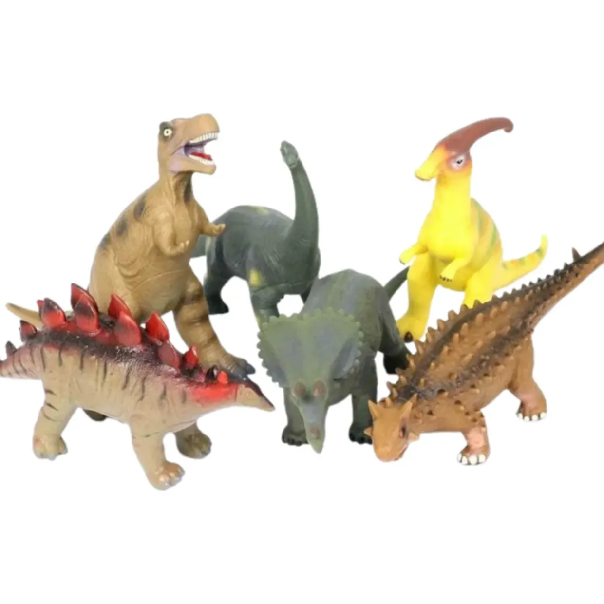 6 Large Dinosaur Toys