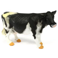 4 small world toy cow figures