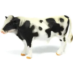 4 small world toy cow figures