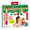Alpino Baby Pencil Crayons & Sharpener Pk Of 12
