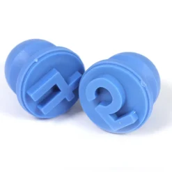 Blue Easy Grip Number Stamps Set of 10 0-9