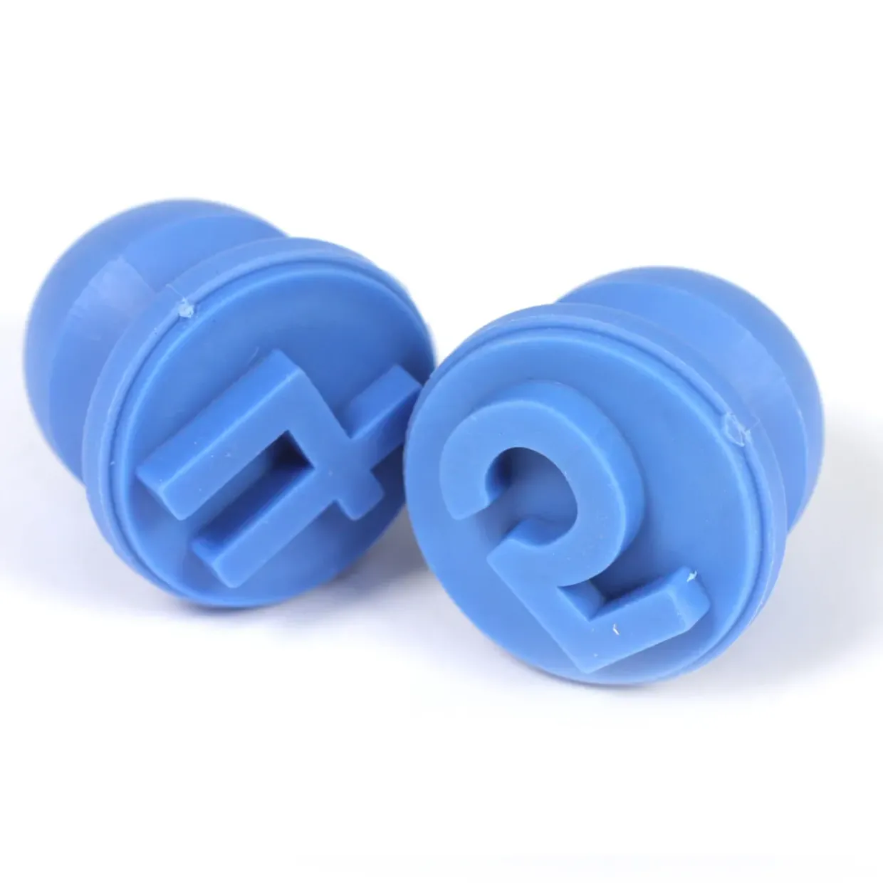 Blue Easy Grip Number Stamps Set of 10 0-9