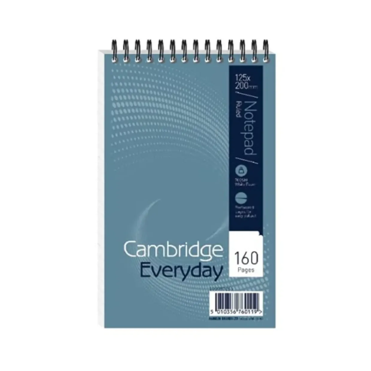 Cambridge Everyday Ruled Wirebound Notebook 160 Pages (Pack of 10)