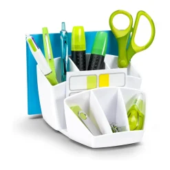 CEP Pro White Gloss Desk Tidy