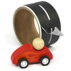Children's Road Tape & Wooden Toy Car