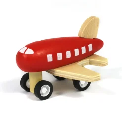 Children's Runway Play Tape & Wooden Toy Plane