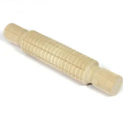 Childrens Wooden Rolling Pin - 3pc Patterned Set