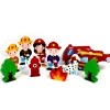 Chunky Wooden Small World Figures - Firefighter set of 11