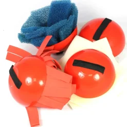 Giant Textured Palm Printers Set Of 4