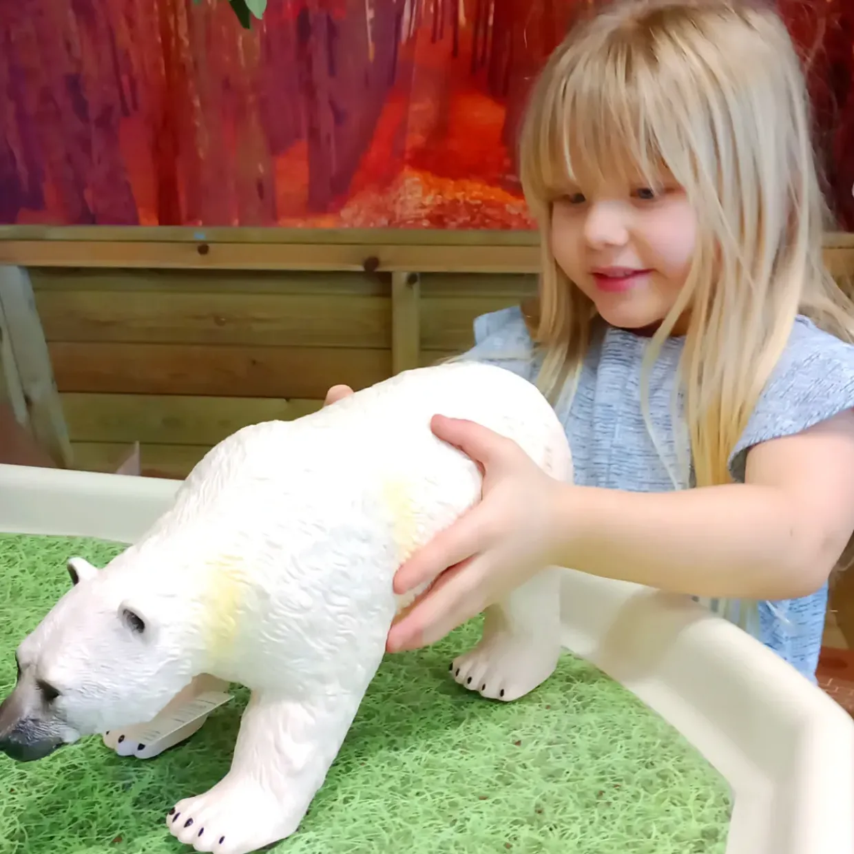 16-inch Jumbo Polar Bear Toy