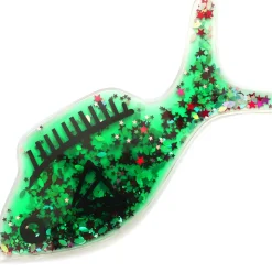 Jelly Fish Shapes Var Colours W Glitter Pack Of 4