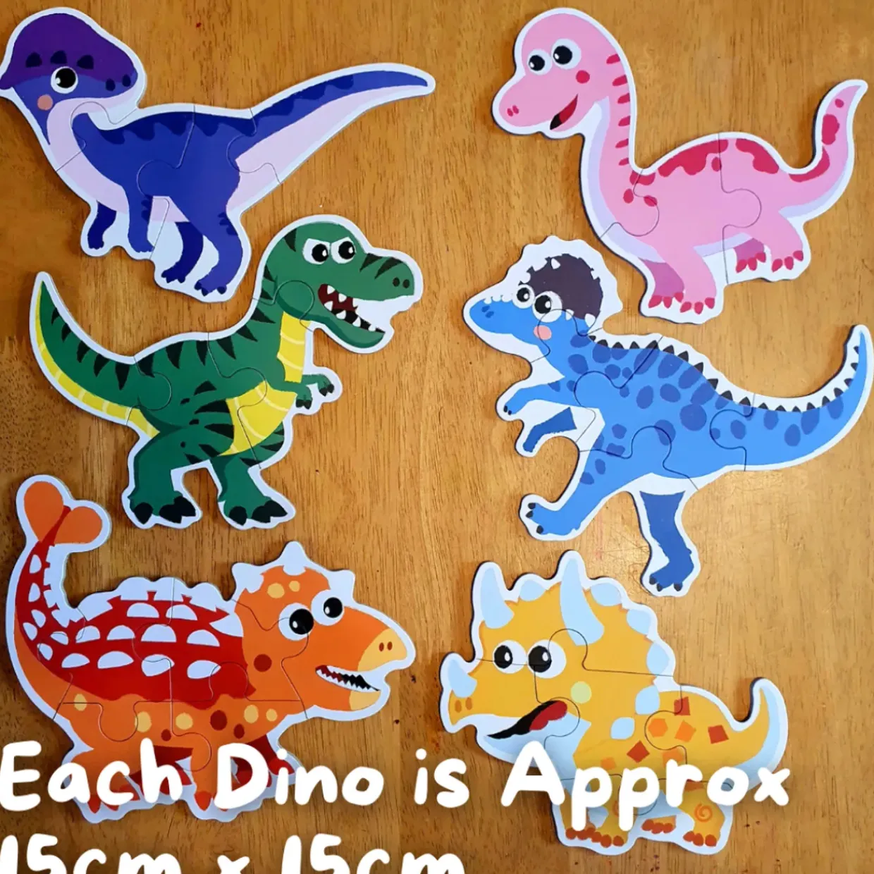 Jigsaw Puzzles in Box - Dinosaurs