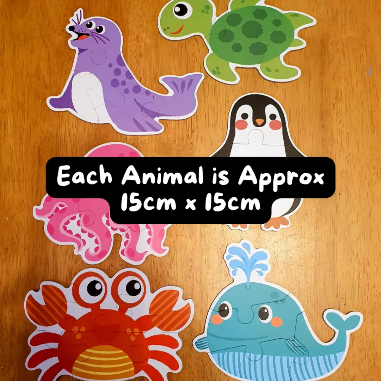 Jigsaw Puzzles in Box - Sea Creatures