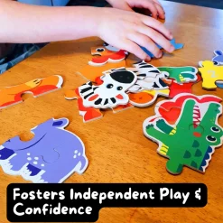 Jigsaw Puzzles in Box - Zoo Animals