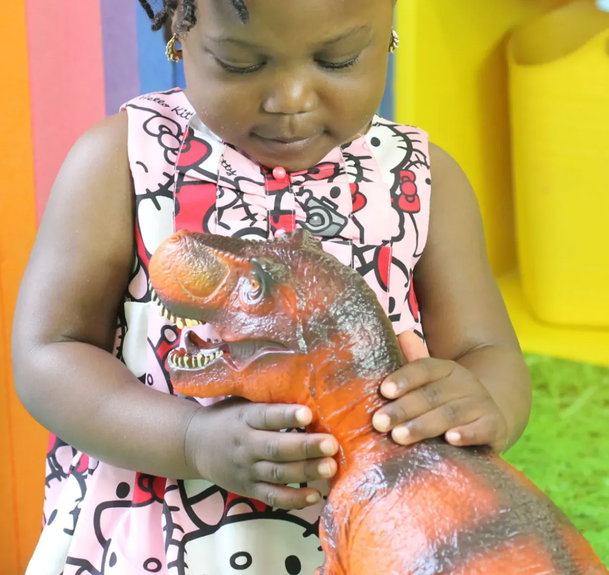 Jumbo Dinosaur T-Rex Toys - Set of 2