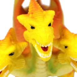 Jumbo Dragon Toy Set - 3 Unique Multi-Headed Designs