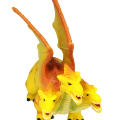 Jumbo Dragon Toy Set - 3 Unique Multi-Headed Designs