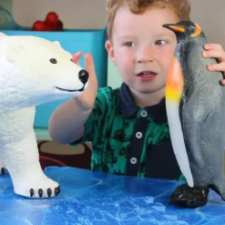 Jumbo Polar Bear Toy - 20 Inches of Arctic Imagination