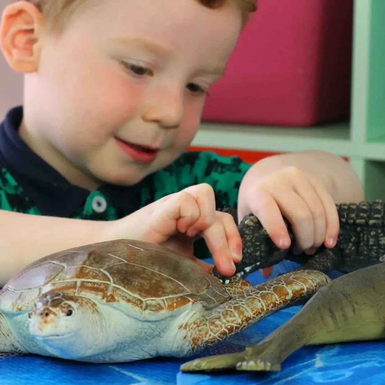 Jumbo Turtle Toy - 11 Inch Small World Play Animal