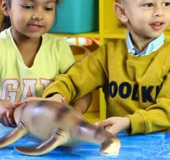 Jumbo Underwater Dinosaur Toy for Small World Play - 12 Inch Size