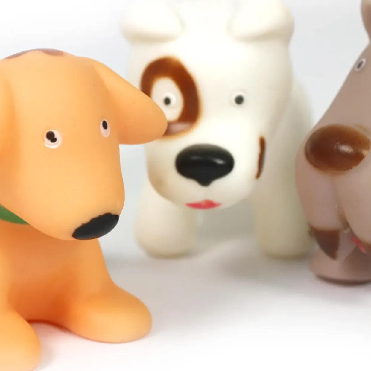 Kids 3PC Bath Toys - Dog Shaped