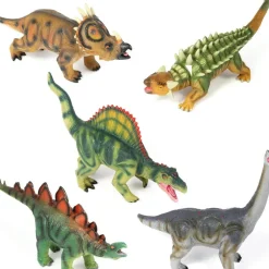 Large Dinosaur Toys Set of 5 - Approx 20 inch