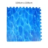 Large Interlocking Foam Mats - Water Effect