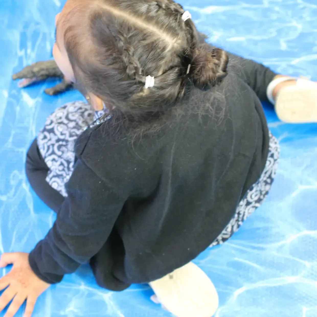 Large Interlocking Foam Play Mats - 4x Grass & 4x Water