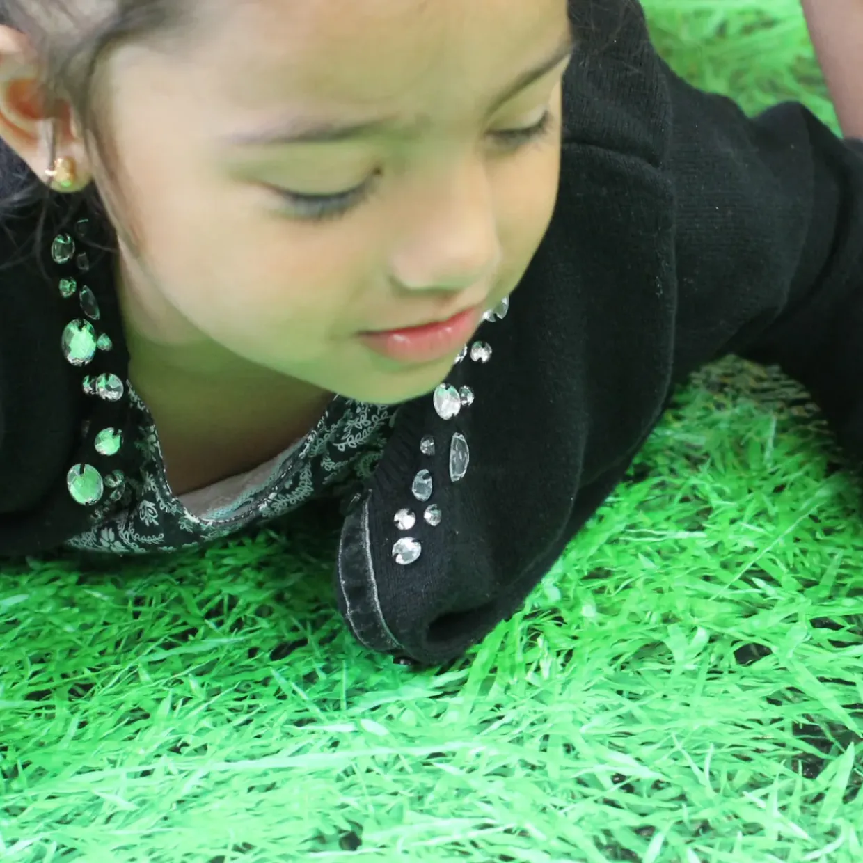 Large Interlocking Foam Play Mats - 4x Grass & 4x Water