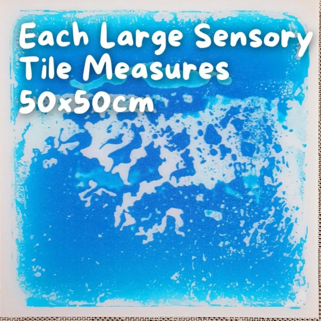 Large Sensory Floor Tiles - Non-Slip, Durable, & Calming