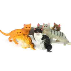 Large Soft Feel Cat Bundle. 6Pcs.