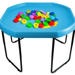 Light Blue Tuff Tray and Stand - Height Adjustable