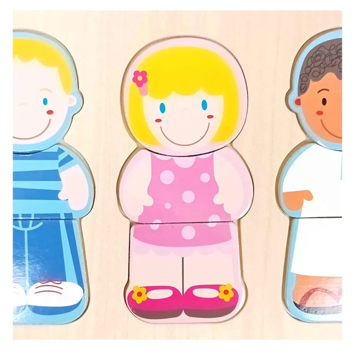 Multicultural Wooden Jigsaw Puzzle