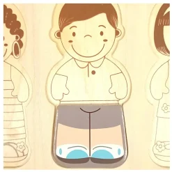 Multicultural Wooden Jigsaw Puzzle