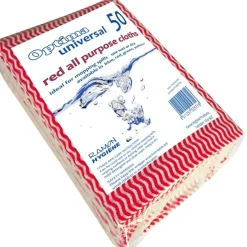 Optima Colour-Coded All Purpose Cloth 50pk