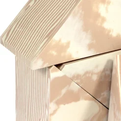 10-Pack Wood Effect Foam Building Triangles