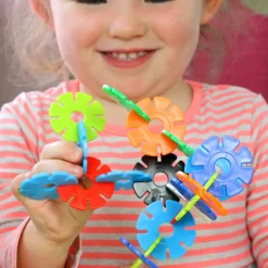 100pc Construction Set Interlocking Discs