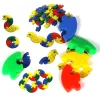 28PC Corner Puzzle Piece Construction Set