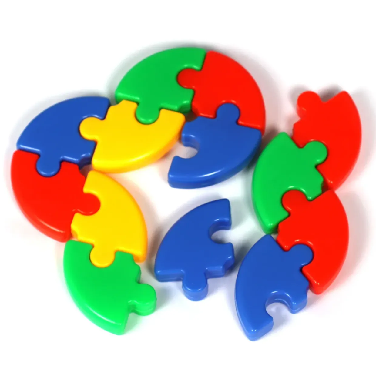 28PC Corner Puzzle Piece Construction Set