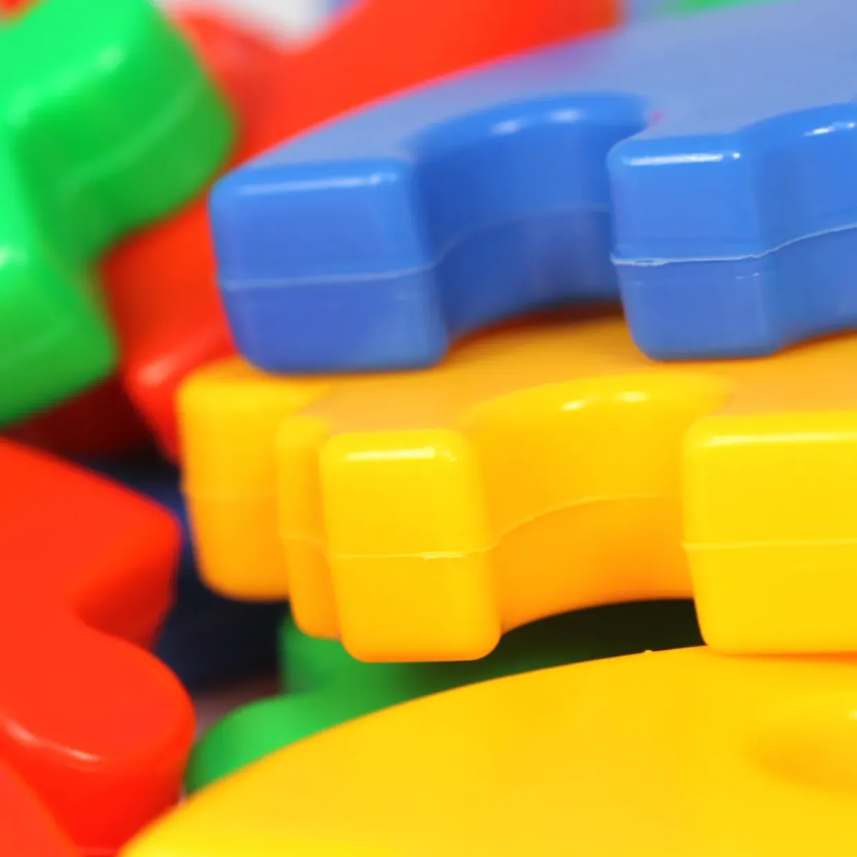 28PC Corner Puzzle Piece Construction Set