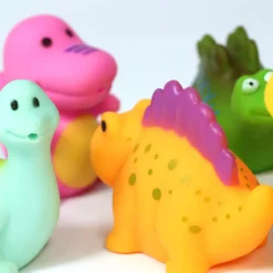 6pc Dinosaur Bath Toys - Ideal for Messy Water Play