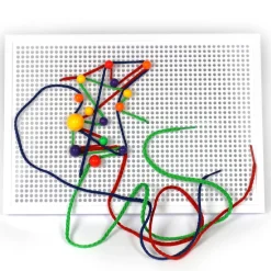 368PC Mosaic Peg board Construction Set