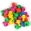 120pc Soft Ridge Shaped Construction Set