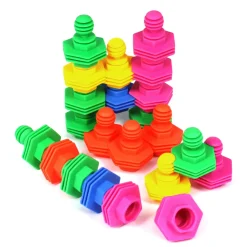 120pc Soft Ridge Shaped Construction Set