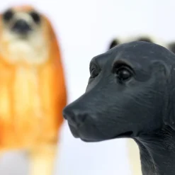 6pc Soft Small World Dog Set - 8-Inch for Imaginative Play