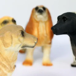 6pc Soft Small World Dog Set - 8-Inch for Imaginative Play